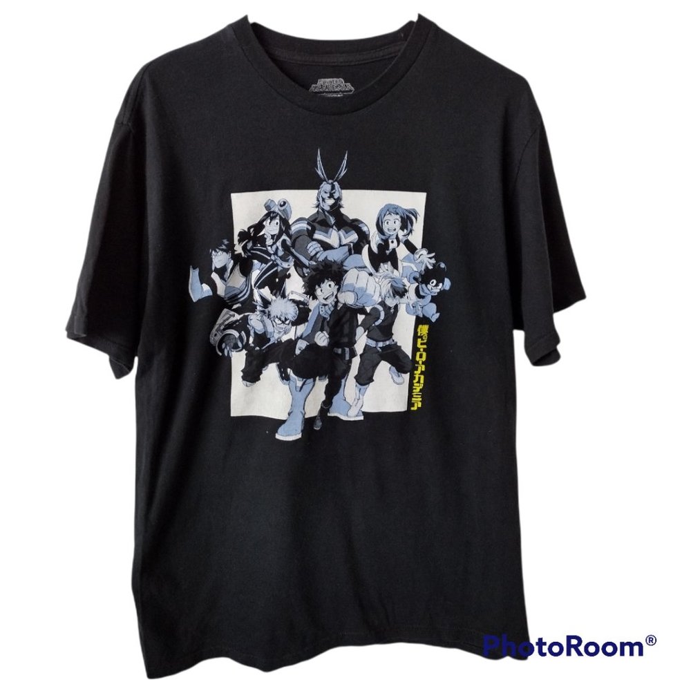 My Hero Academia Graphic Crewneck Tshirt - Picture 1 of 4
